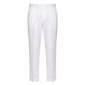 Malo White Cotton Men Men's Pant